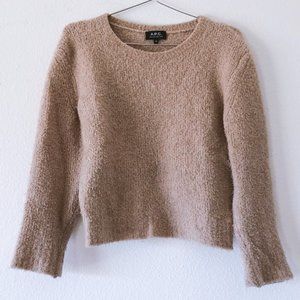 APC Camel Boucle Sweater XS